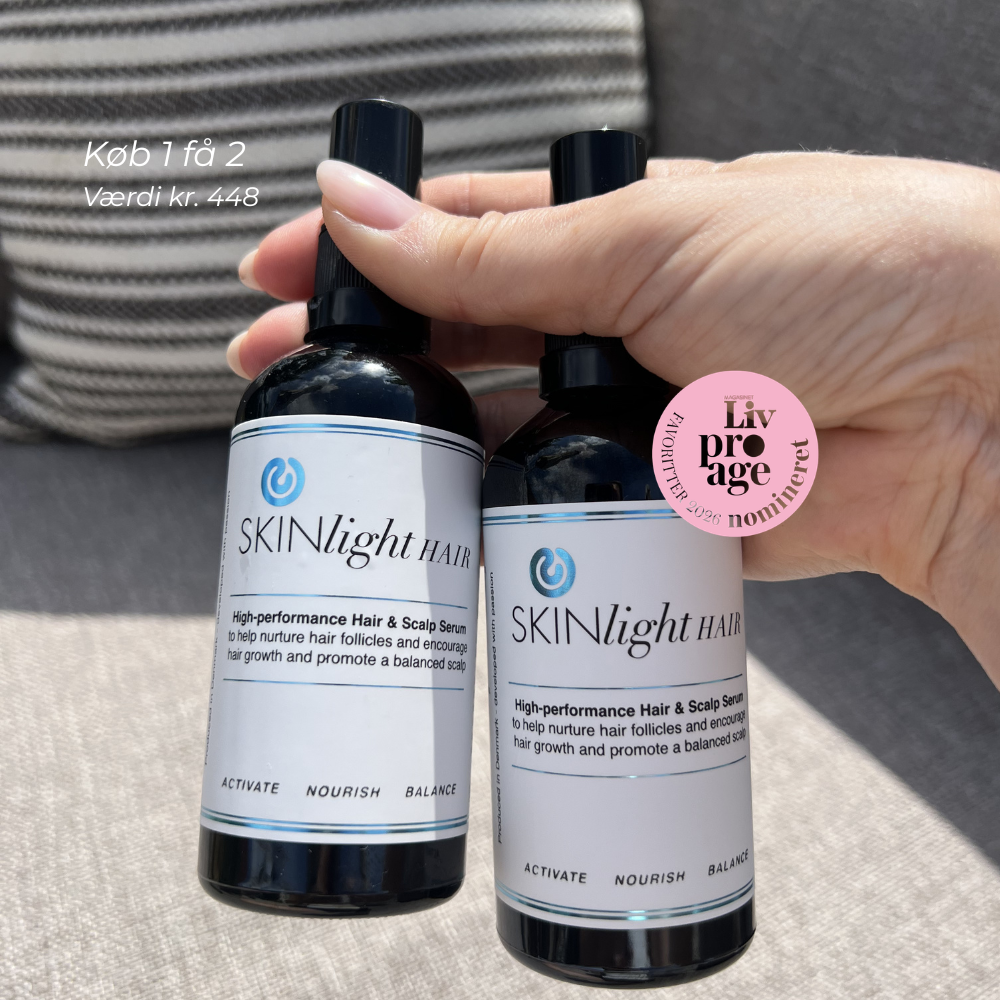 SUMMER SELCTION - SKINlight HAIR hårserum køb 1 få 2 - værdi 448 kr. - Billede 2