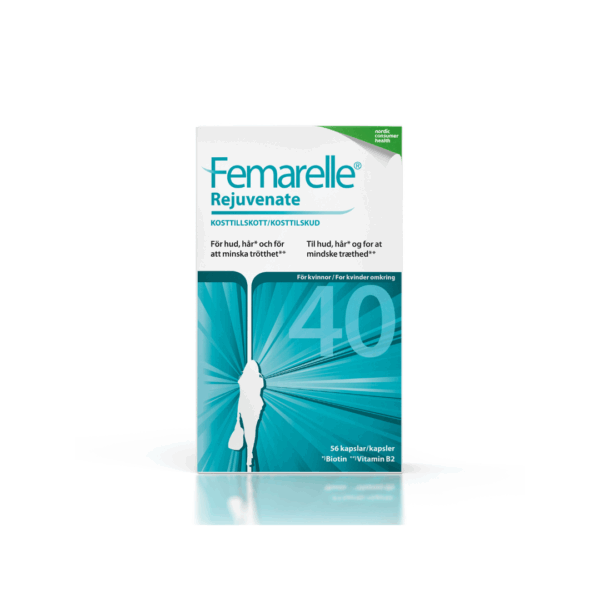 Femarelle - Hormonfrit kosttilskud - +40