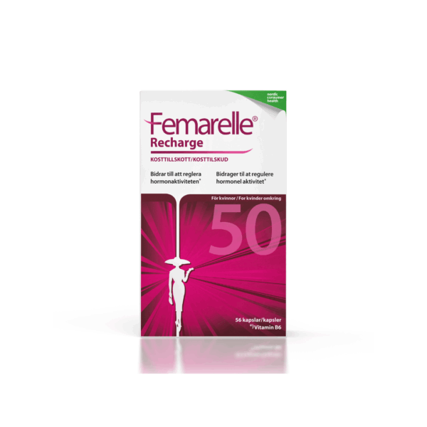 Femarelle - Hormonfrit kosttilskud - +50